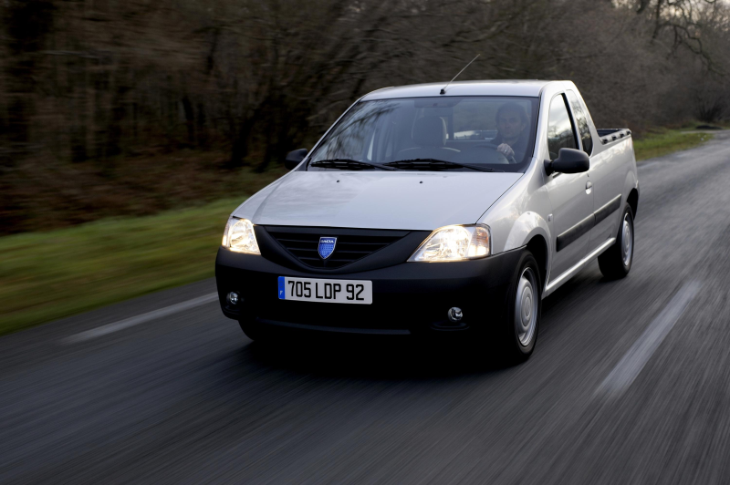 Dacia Logan Pick-Up 02 Front Seite