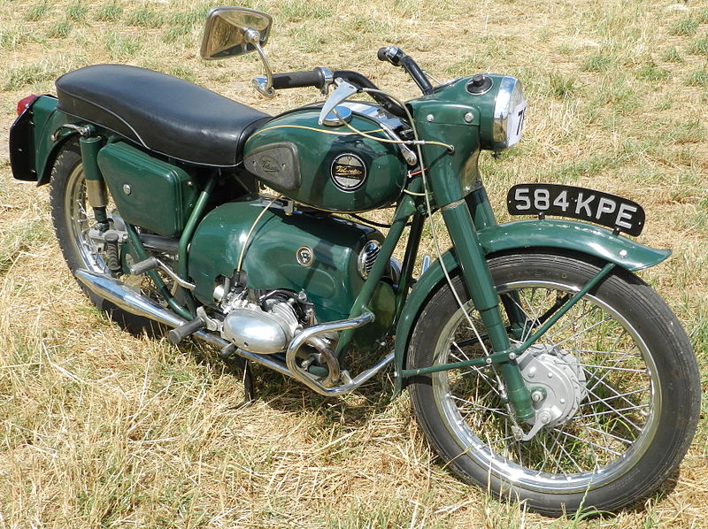 Velocette Valiant-Nicht durchgeboxt