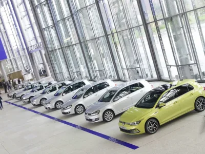 Shooting für Volkswagen Classic, Autostadt Wolfsburg; Februar 2020