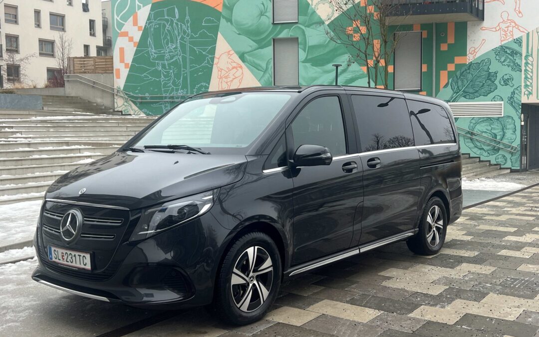 Mercedes-Benz EQV 300 lang-Leiser Luxus-Transport