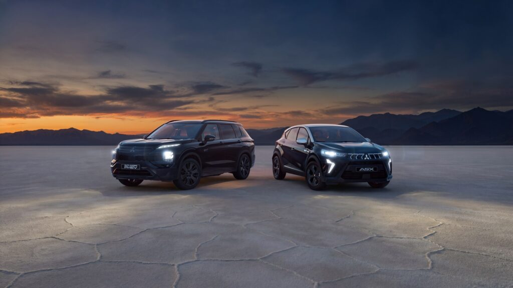 Mitsubishi Motors BLACK Edition Outlander und ASX 01.26