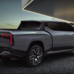Ram 1500 Revolution Battery-electric Vehicle (BEV) Concept rear three-quarters